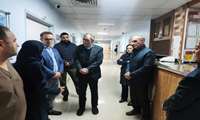 بازدید دکتر مرتضوی معاونت بین الملل دانشگاه علوم پزشکی شهید بهشتی از بیمارستان اختر