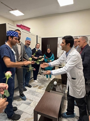 بازدید تیم مدیریتی بیمارستان اختر از بخشهای بیمارستان به مناسبت روز پرستار