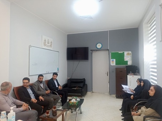 برگزاری جلسه کمیته فرعی مهندسی مشاغل دانشگاه در بیمارستان اختر