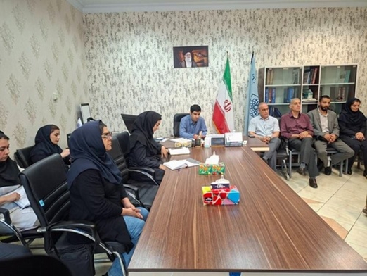 برگزاری جلسه اعتباربخشی با رویکرد ایمنی بیمار در بیمارستان